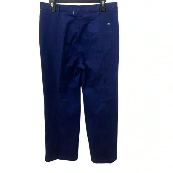 NWT Alex Mill Blue Straight Leg Pants Size 10 - Picture 2 of 5